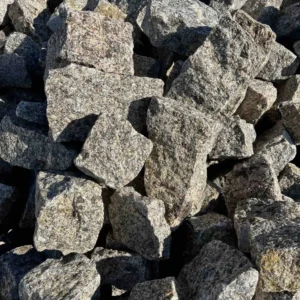 Граніт «Софіївка» колотий, жовто-сірий, 10x30 см, Україна