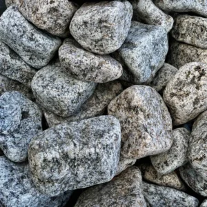 Граніт «Софіївка» для габіонів жовто-сірий 70-150 мм, Україна