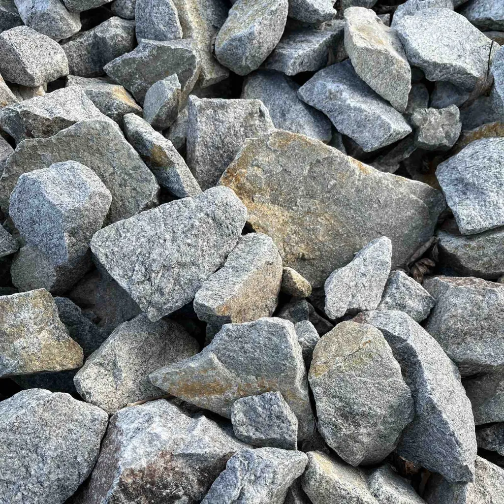 Граніт сірий крихта, для габіонів, 70-120 мм, Україна  - Зображення 2