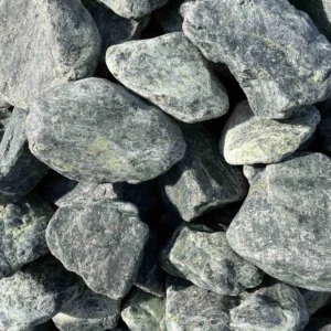 Мармурова галька зелена 60-100 мм з Греції