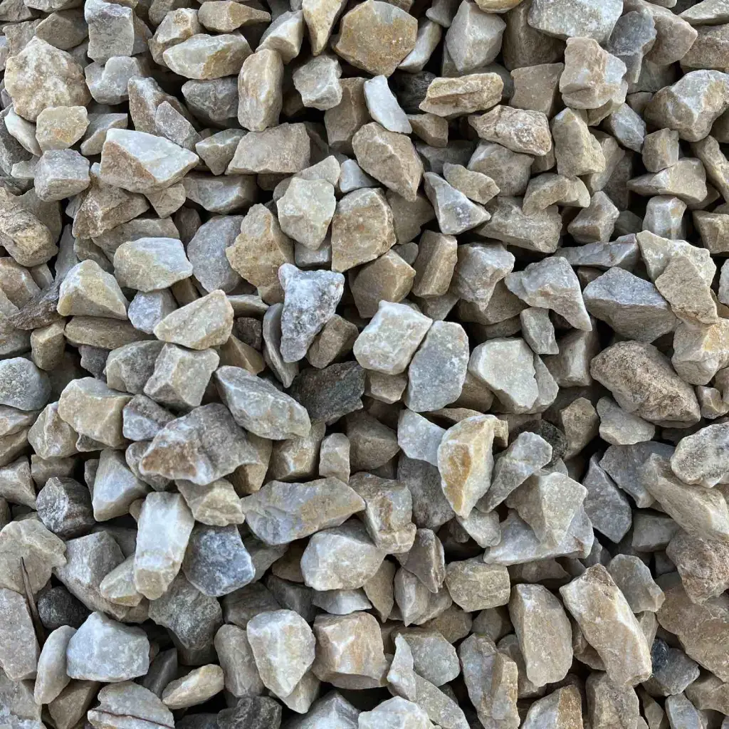 Крихта/Крошка мармурова світло-кремова/біло-кремова 10-20 мм, Україна