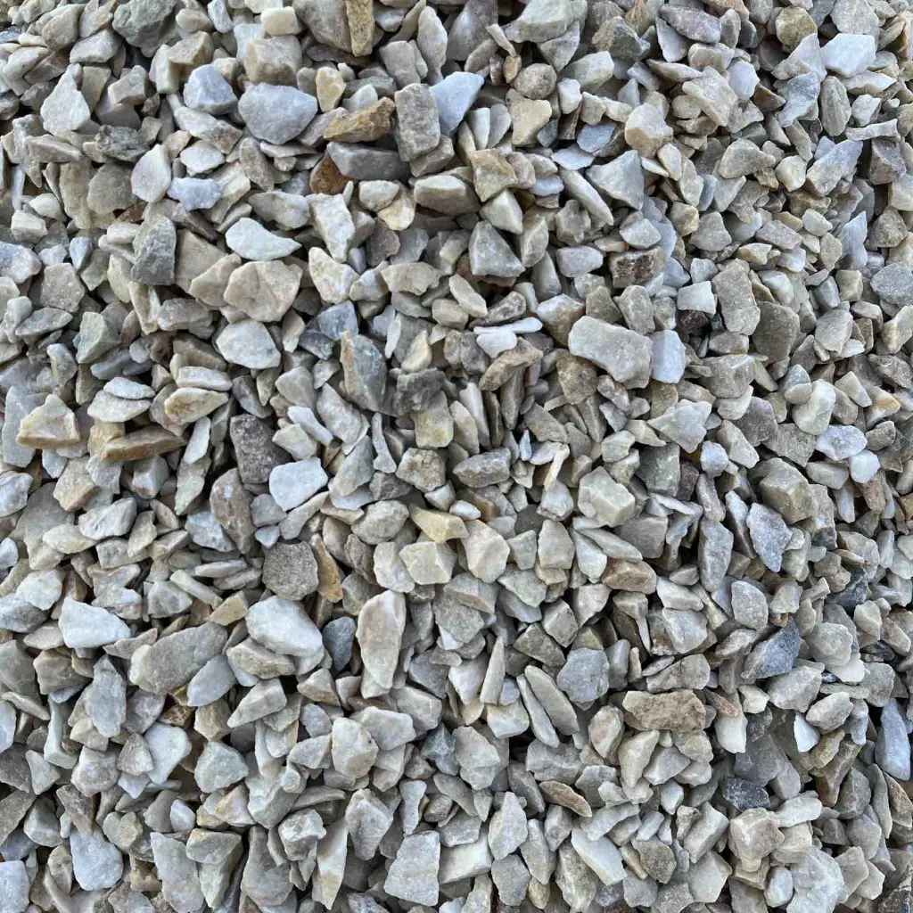 Крихта/Крошка мармурова світло-кремова/біло-кремова 5-10 мм, Україна