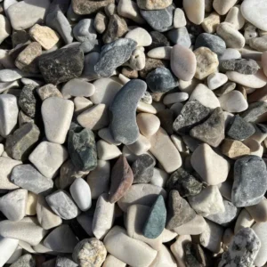 Мармурова Галька різнокольорова 10-20 мм з Італії