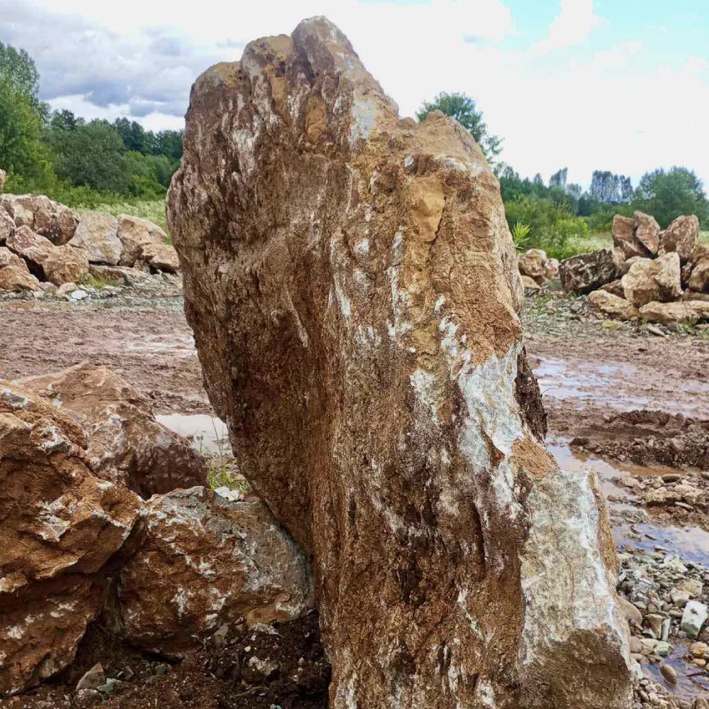 Валун мармуровий світло-рожевий/рожевий, Україна  - Зображення 3