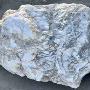 Валун мармуровий біло-сірий/Білі Карпати, Україна 