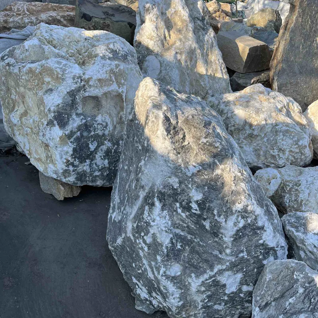 Валун мармуровий біло-сірий/Білі Карпати, Україна  - Зображення 3