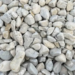 Галька мармурова бежево-сіра/пісочна 20-40 мм, Закарпатська, Україна