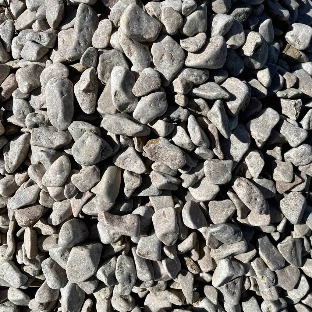 Галька мармурова рожева / пудра, 10-20 мм, Україна