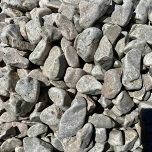 Галька мармурова рожева / пудра, 20-40 мм, Україна