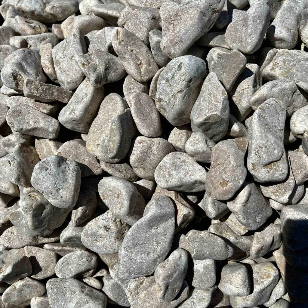 Галька мармурова рожева / пудра, 20-40 мм, Україна