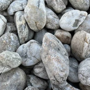 Галька мармурова річкова «Горіх» 100-150 мм, Закарпатська