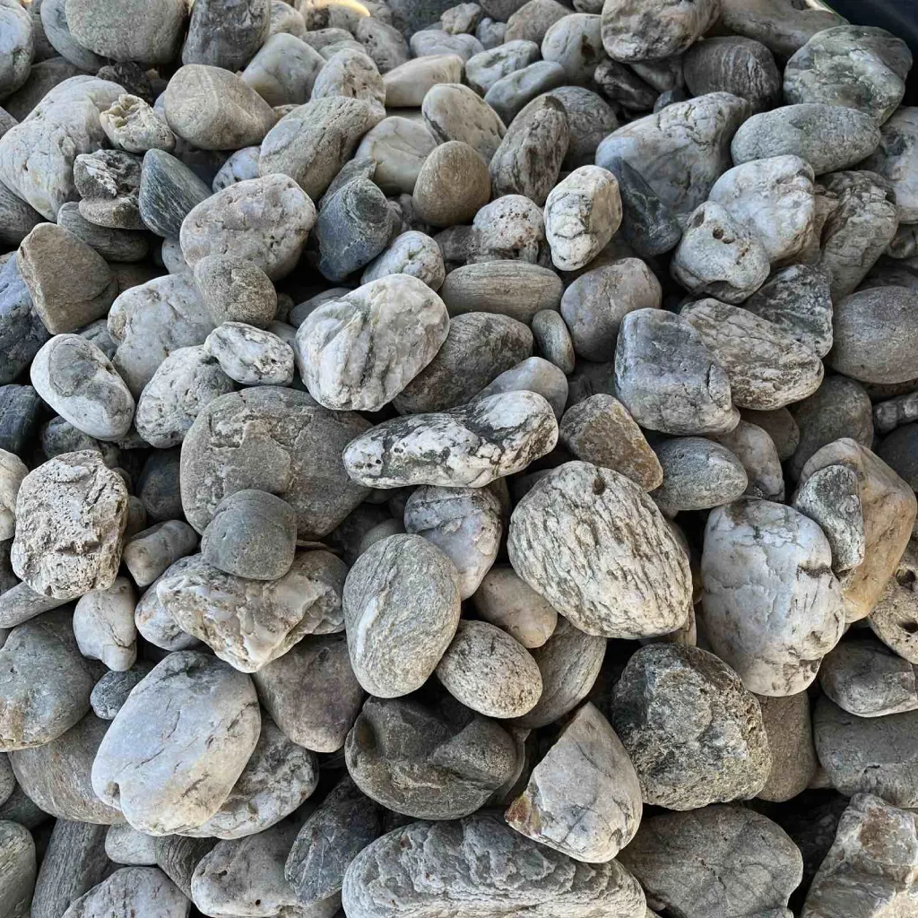 Галька мармурова річкова «Горіх» 30-60 мм, Закарпатська