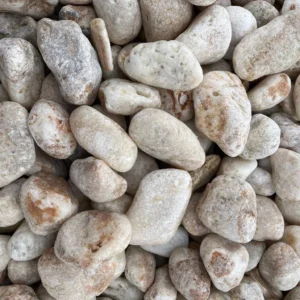 Галька «Онікс» біло-жовта 30-60 мм, онікс, Туреччина