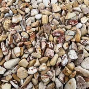 Галька «Rainbow», Вапняк/Туф , Райдужна « Веселка» , різнокольорова, 10-30 мм, Туреччина