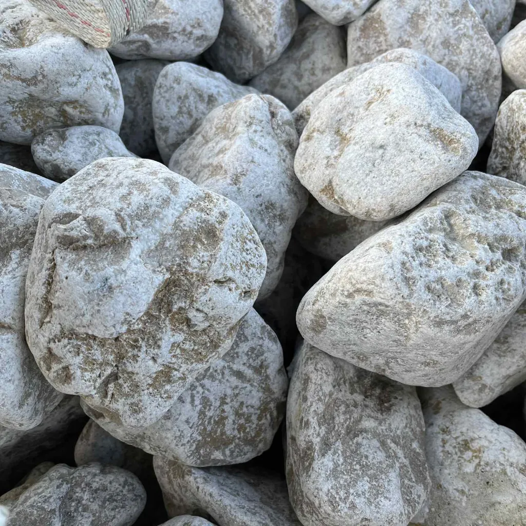 Мармурова галька закарпатська рожева/світло-рожева 70-150 мм