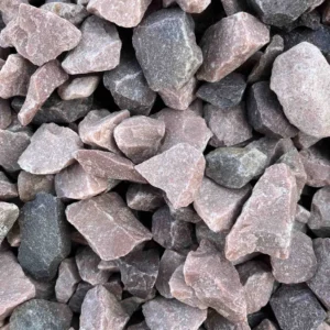 Крошка / крихта кварцитова червона / малинова 20-40 мм, Україна