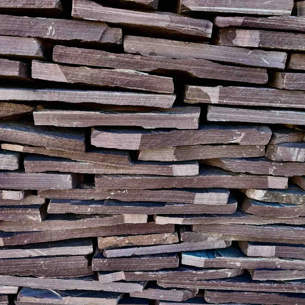 Камінь для облицювання пісковик малиновий / червоний 1-2 см, Україна - Зображення 2