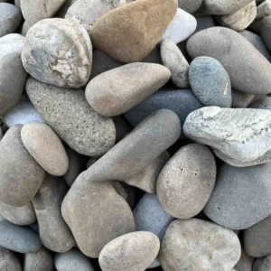 Закарпатська річкова галька сіра 30-60 мм, Україна