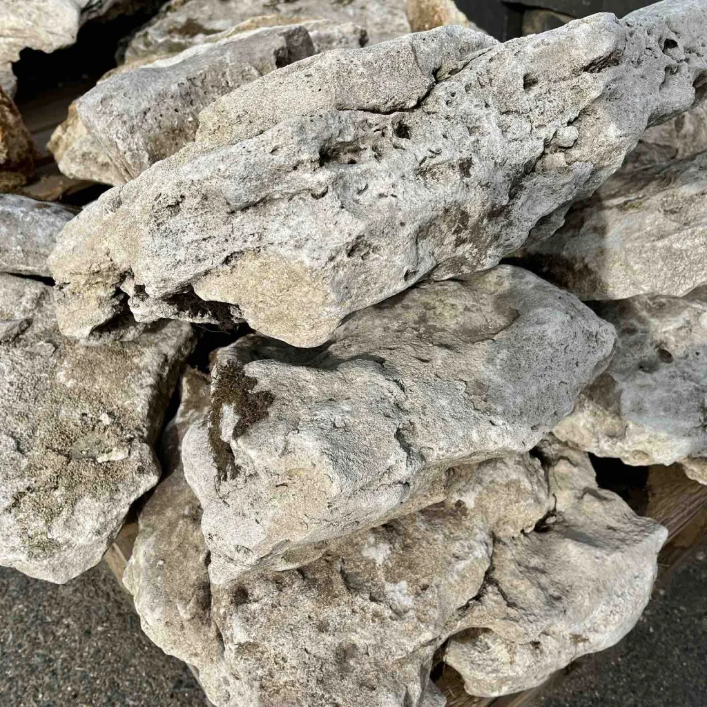 Вапняк, світло-сірий, валун