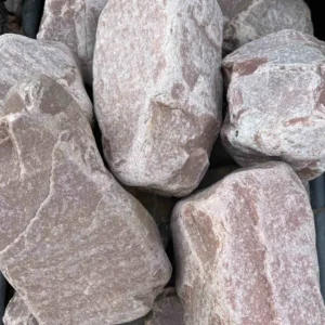 Кварцит рожевий/малиновий 30-60 мм Україна