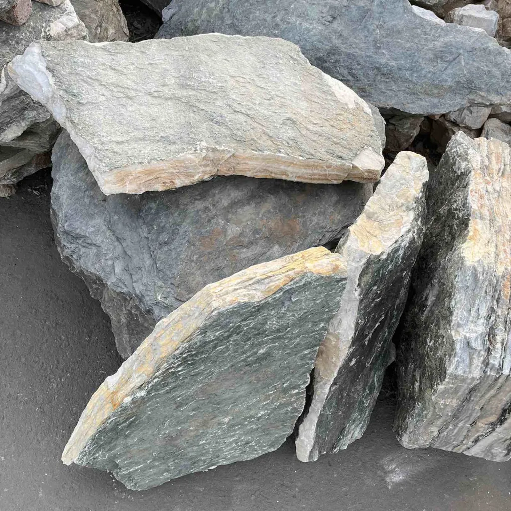 Валун мармуровий біло-зелений « Карпати», Україна - Зображення 3