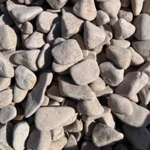 Галька кварцитова світло-рожева «ПЕРСИК» 10-20 мм, Україна