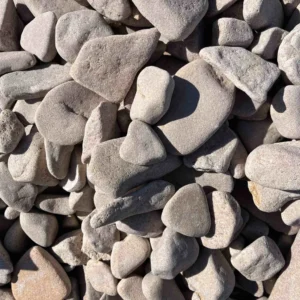 Галька кварцитова світло-рожева «ПЕРСИК» 20-40 мм, Україна